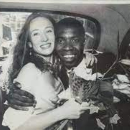 Clive Myrie is supportive of his wife's work.